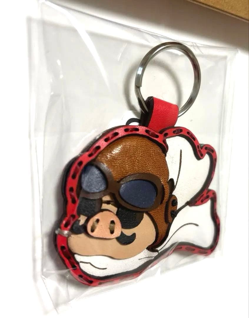 ⭐︎新品未使用⭐︎GBL 紅の豚 オジャガデザイン キーリング ポルコ