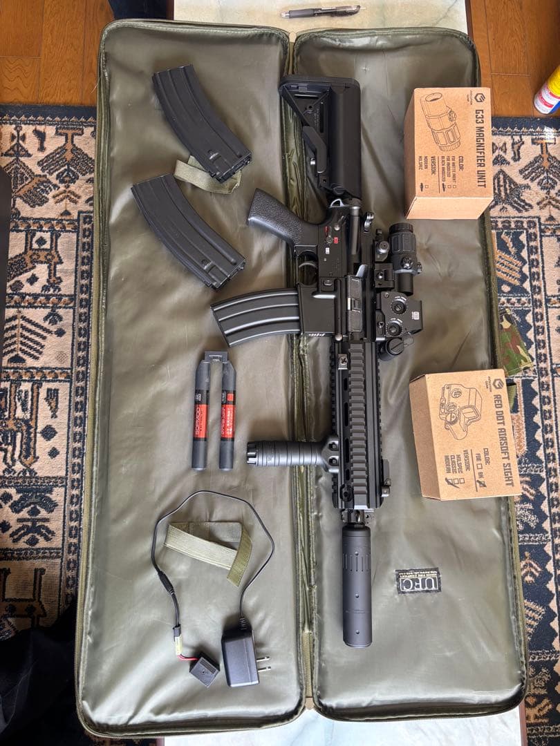 次世代電動ガン　HK416D 箱無し　付属品多数