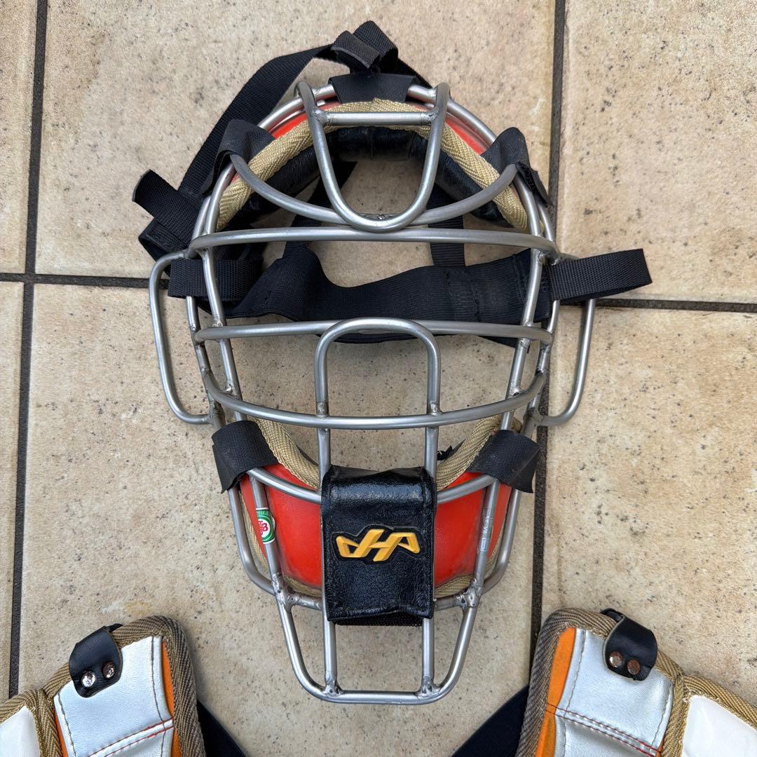 ハタケヤマ　キャッチャー用プロテクターセット