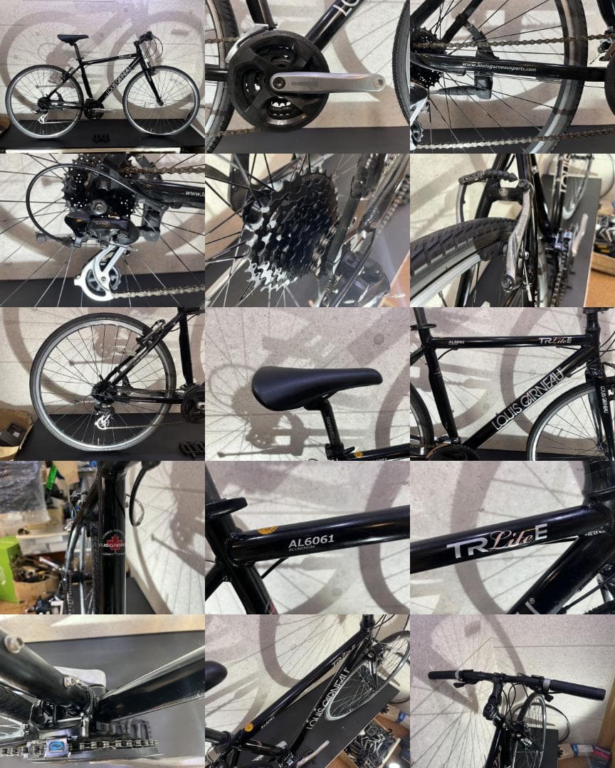 LOUISGARNEAU　TR Lite E ルイガノ　ブラックカラー