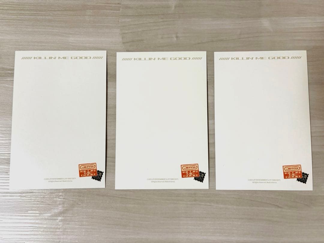 TWICE ジヒョ ZONE ソロ グッズ KIT jypshop 特典 トレカ