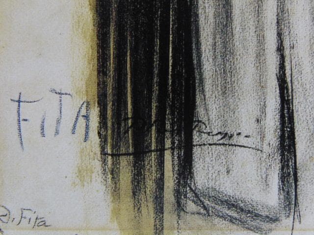 パブロ ピカソ、【ディエゴ・フィータ・イ・フィータ】希少な画集画より