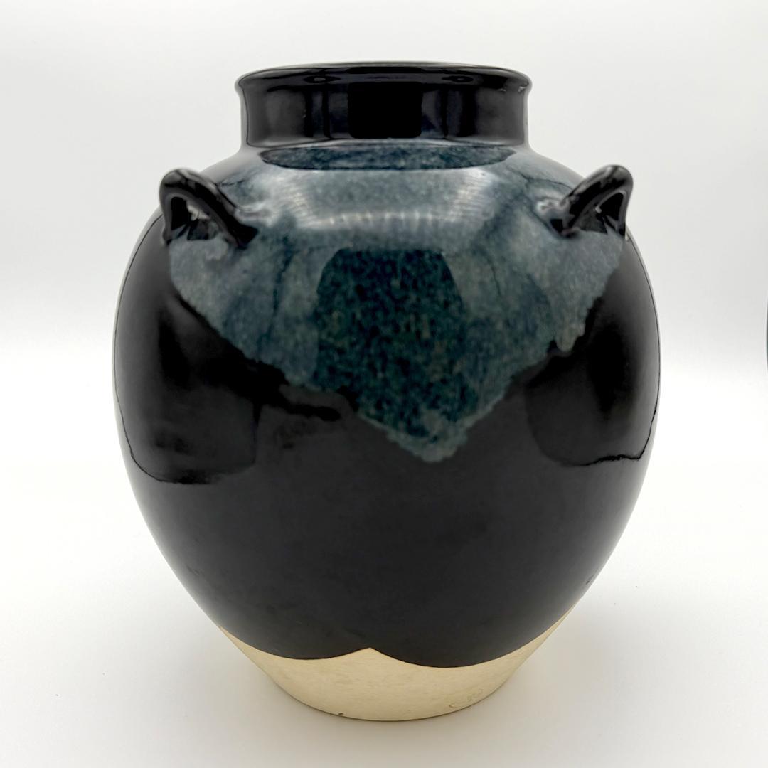 【美品】 飾壷 京焼 洛東 景山 茶壺 飾り壷 茶道具