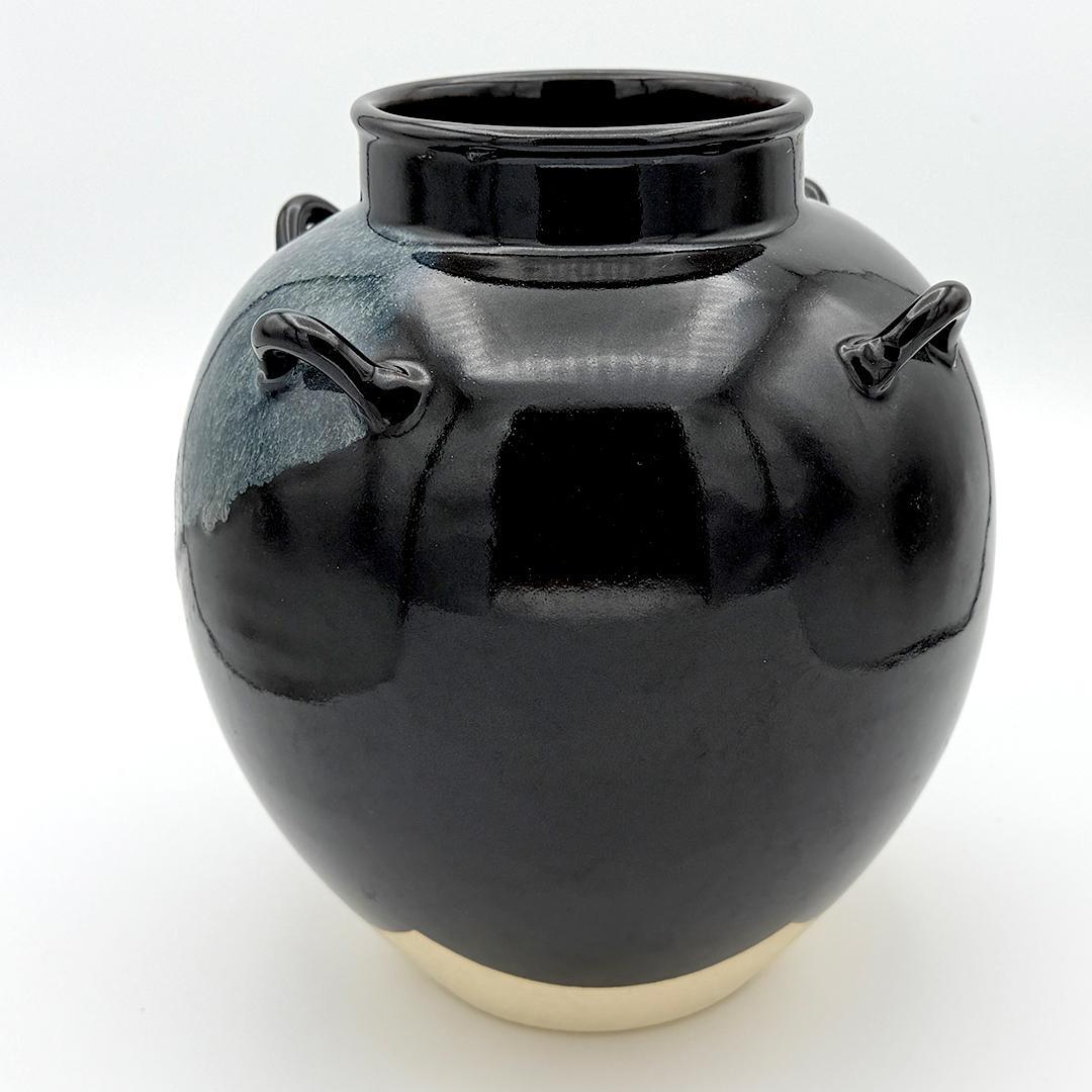 【美品】 飾壷 京焼 洛東 景山 茶壺 飾り壷 茶道具