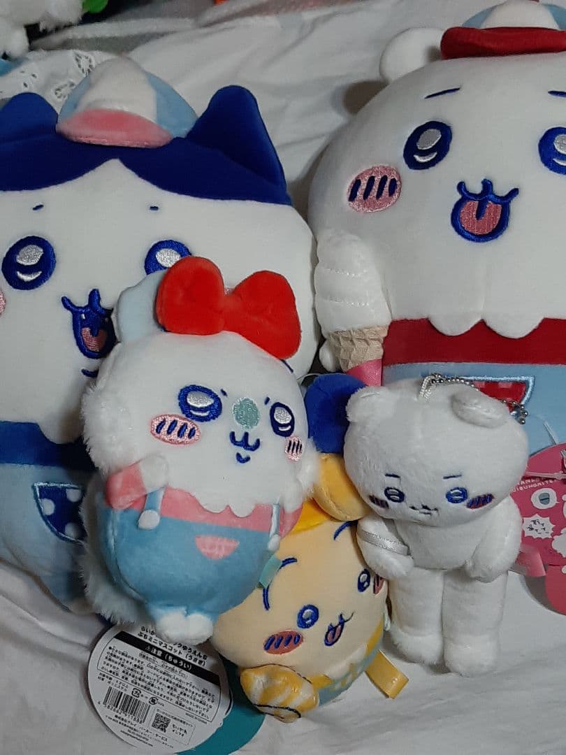ちいかわゆうえんち‼️ぬいぐるみマスコットセット