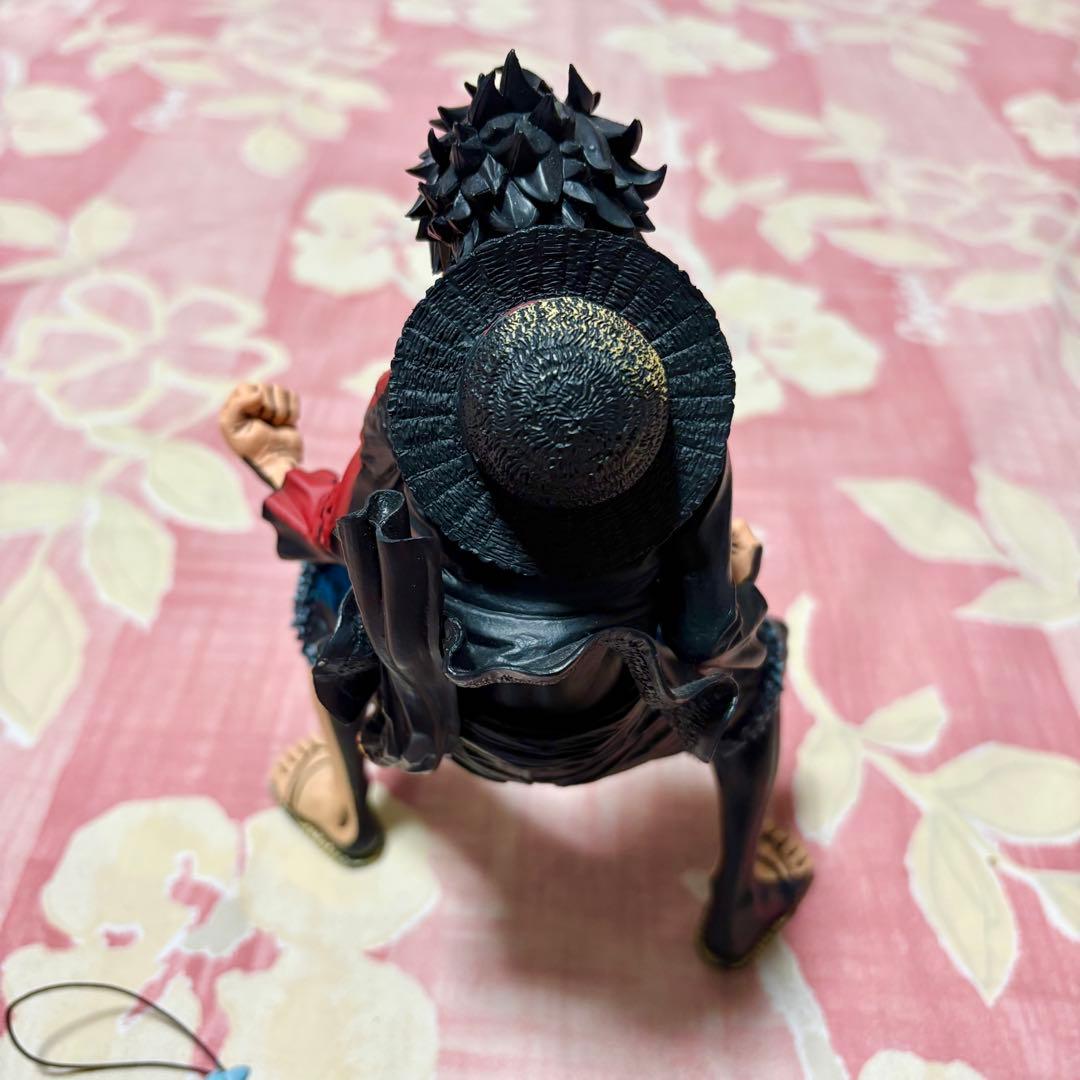 ONEPIECE 6点◆彩色王頂上決戦 ルフィ◆ストラップ・空缶・フィギュア