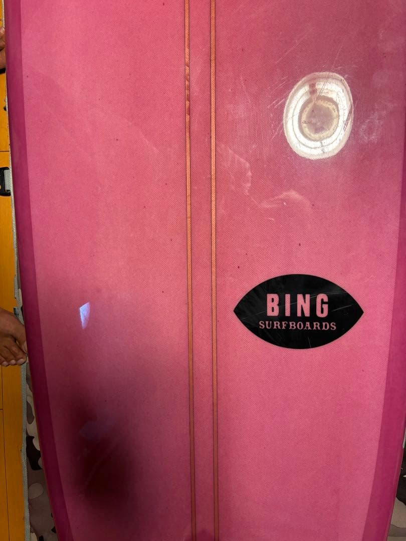 お値下げ手渡し限定BING ロングボード シングルフィン
