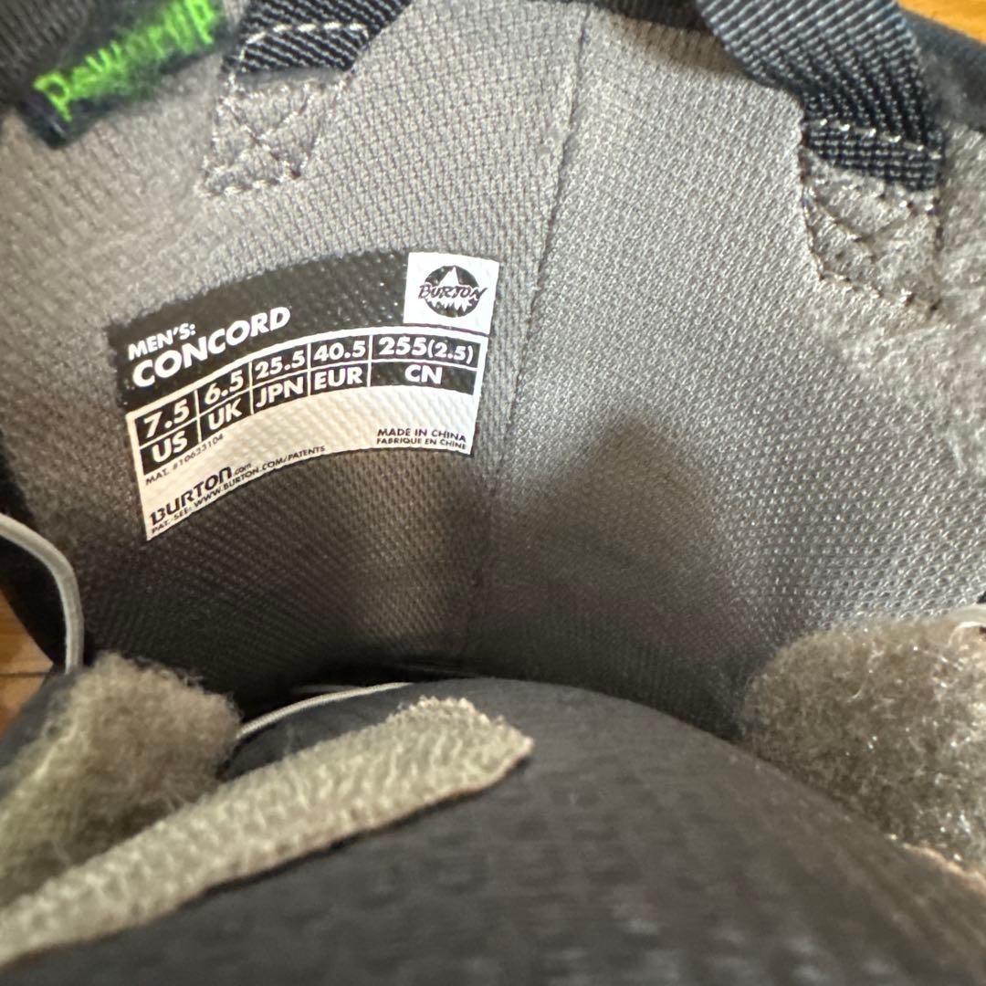 BURTON CONCORDインナーIMPRINT 3 セット 25.5センチ