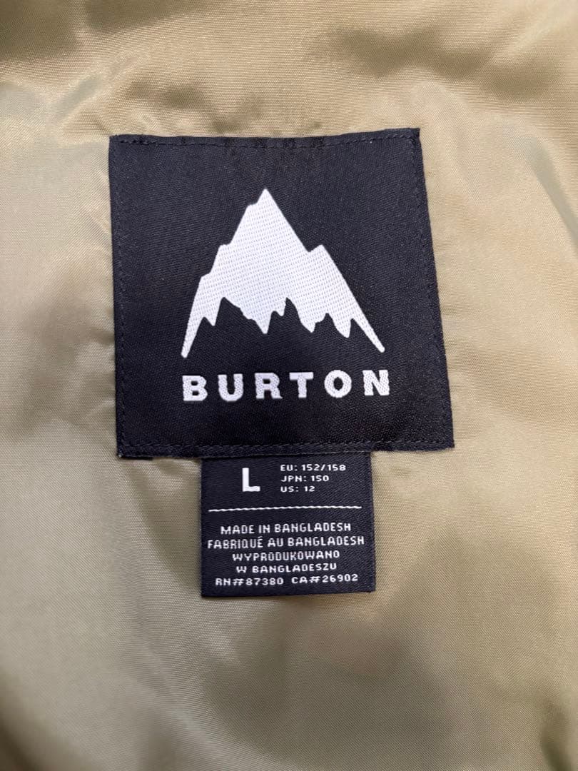 24-25 Burton ウェア 上下セット キッズ Lサイズ