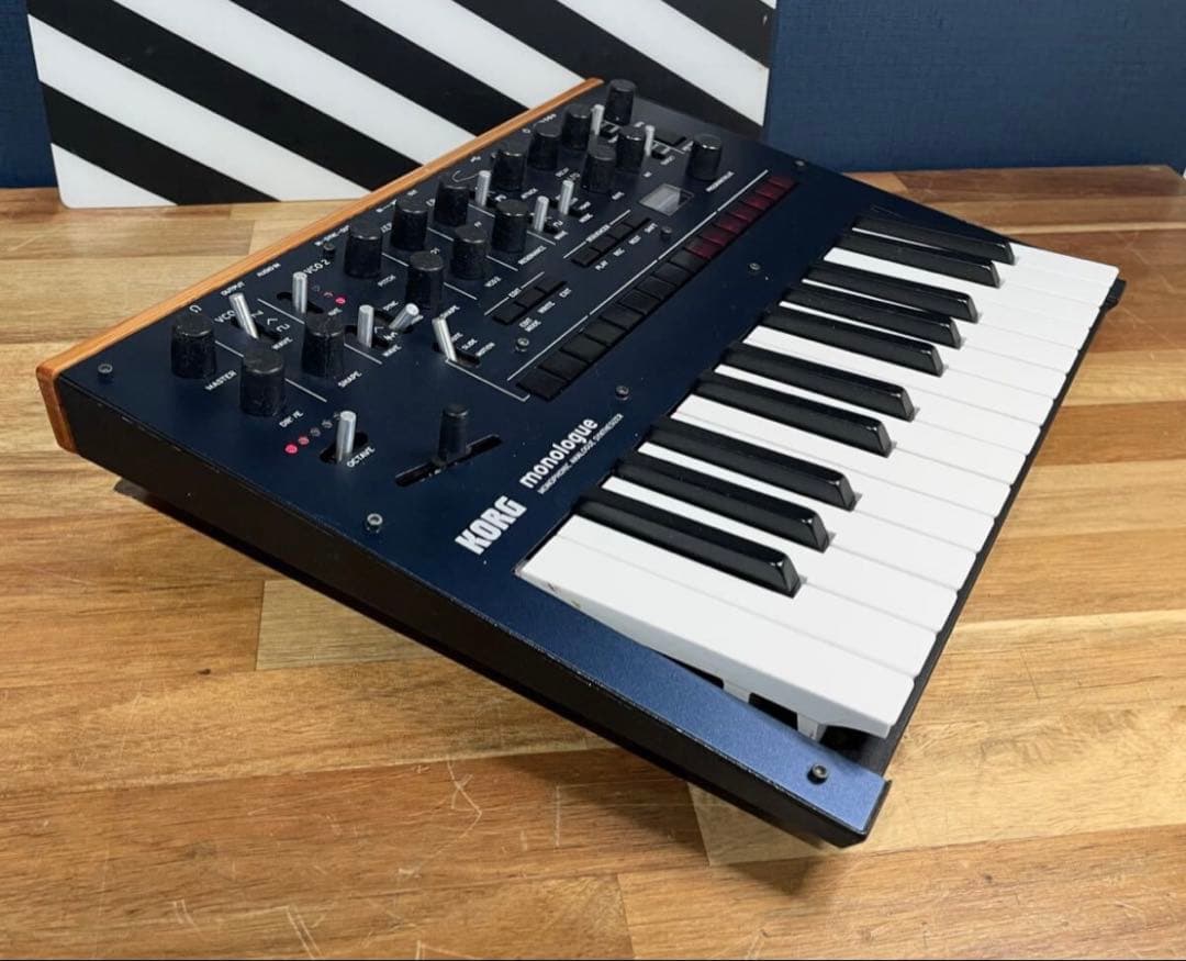 KORG monologue アナログシンセサイザー 25鍵 ネイビーブルー
