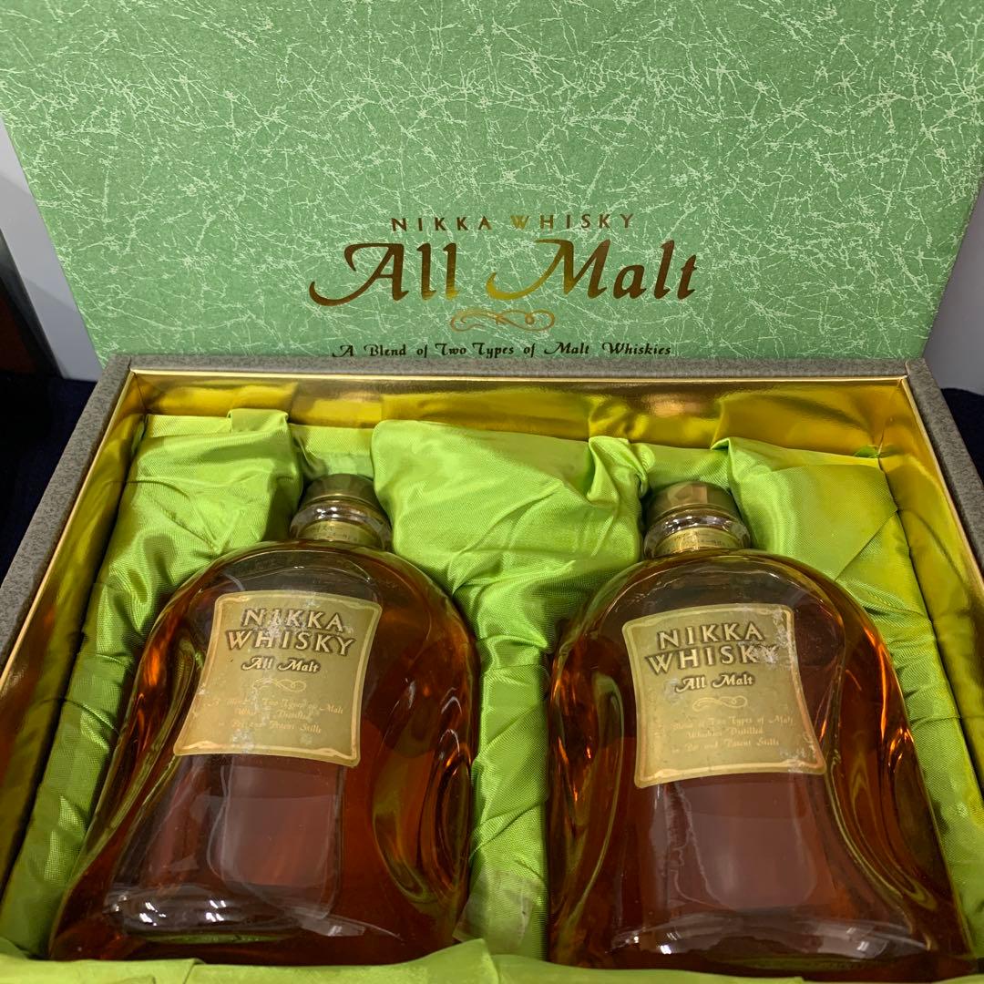N23 NIKKAWHISKY All Malt ウイスキー　オールモルト 2本