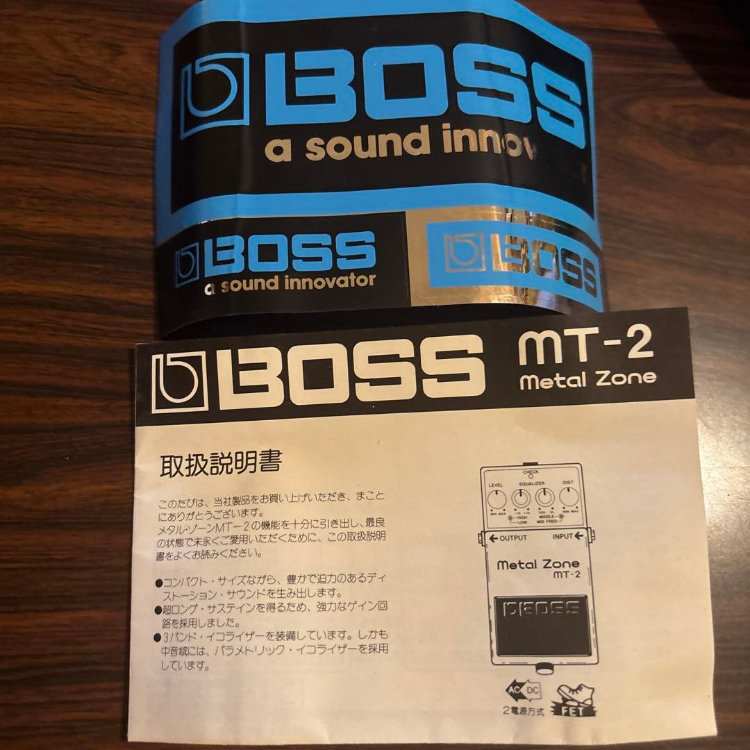 BOSS l Zone MT-2 ギターエフェクター 美品 箱　取説付き
