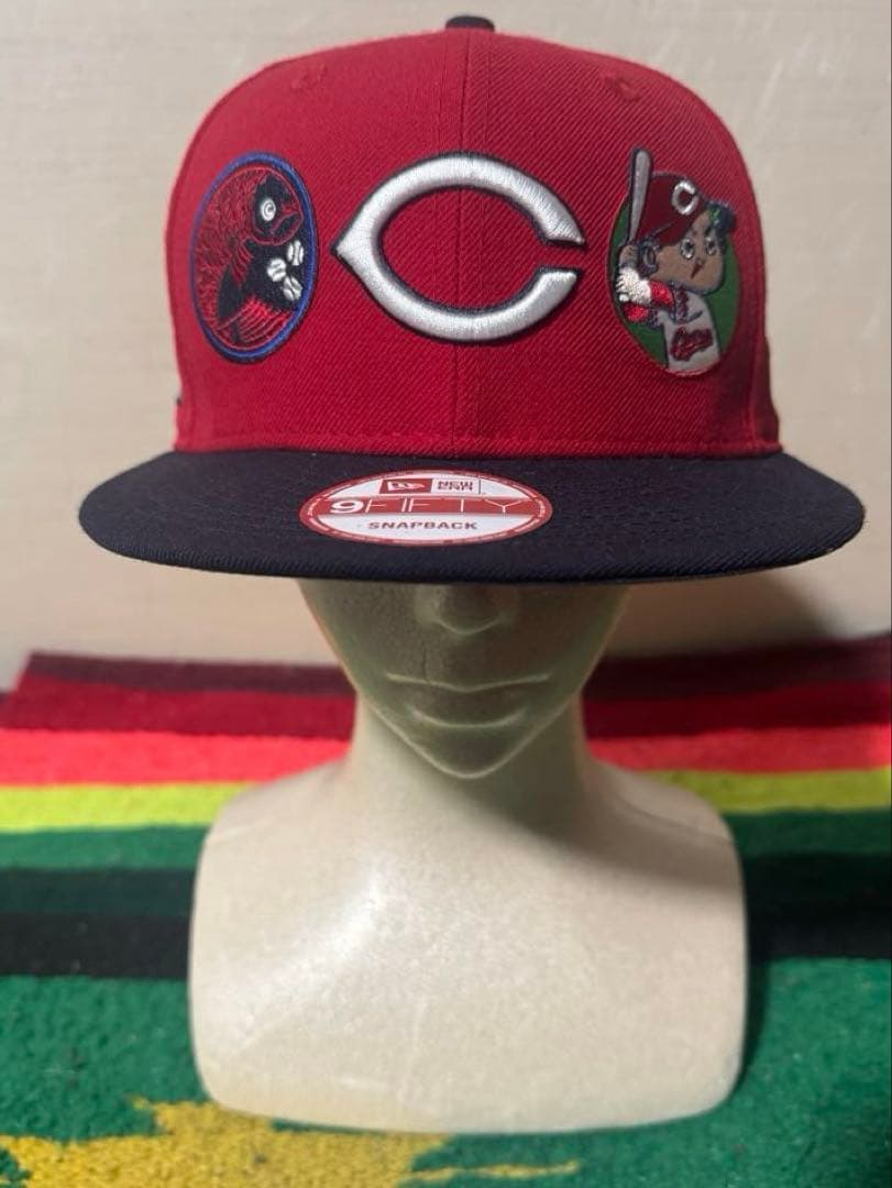 極美品 レアモデル NEW ERA 広島カープ キャップ スナップバック