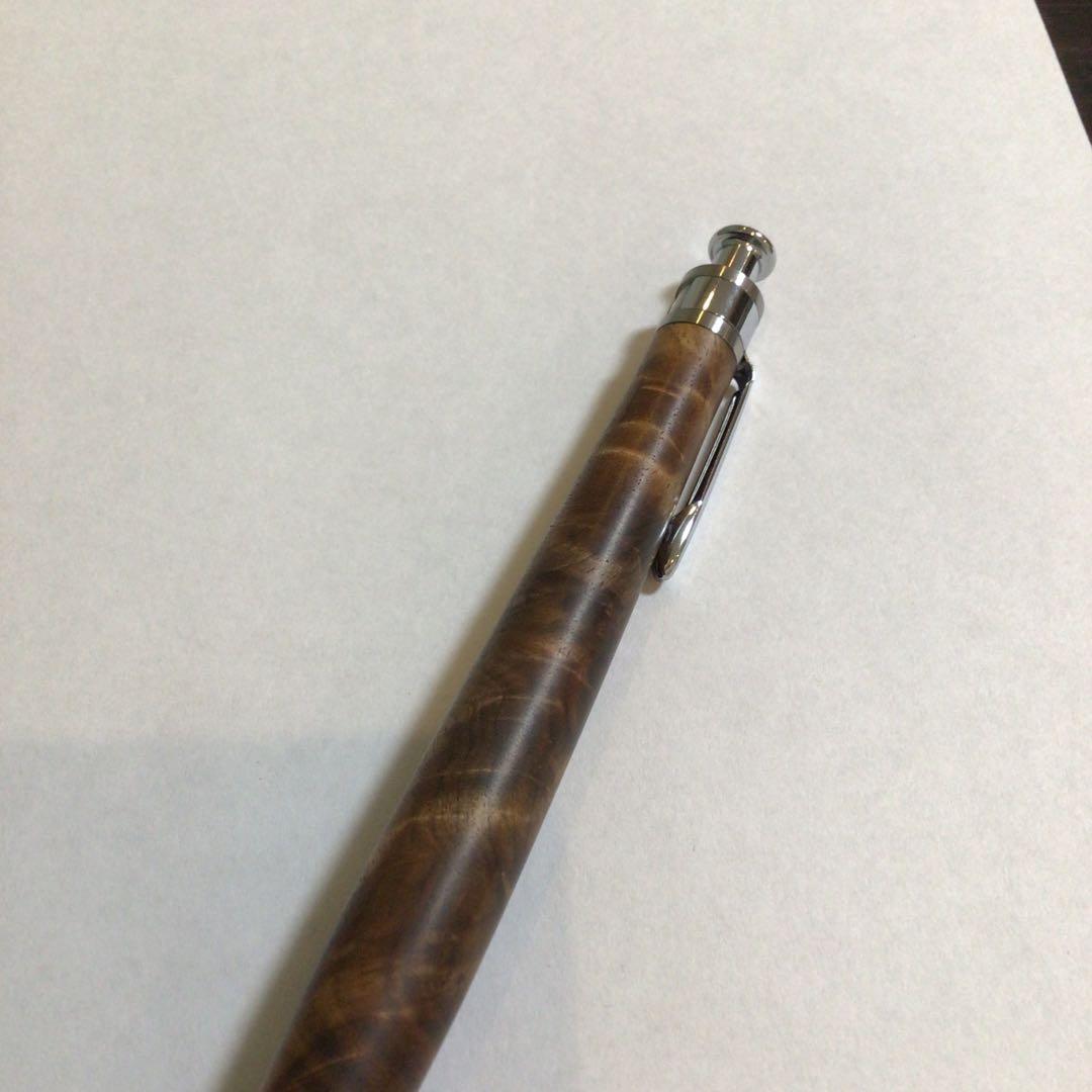 【工房楔】クルミ こぶ杢　シャープペンシル