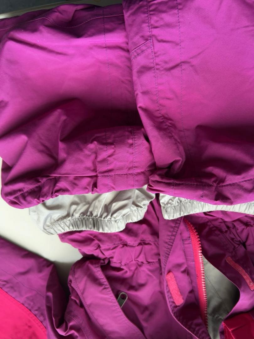 美品　THE NORTH FACE 子ども用スキーウェア ピンク　100