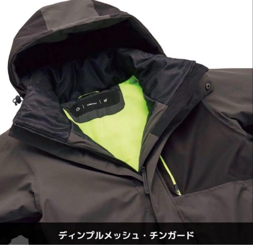 新品ワークマン　エックスシェルター　断熱αイージスプレミアム防水防寒スーツ　4L