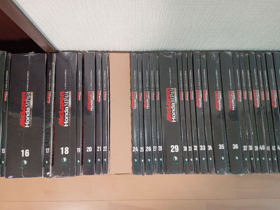 アイルトンセナ　ＭＰ4/4 ディアゴスティーニ　1〜70巻　部品未開封