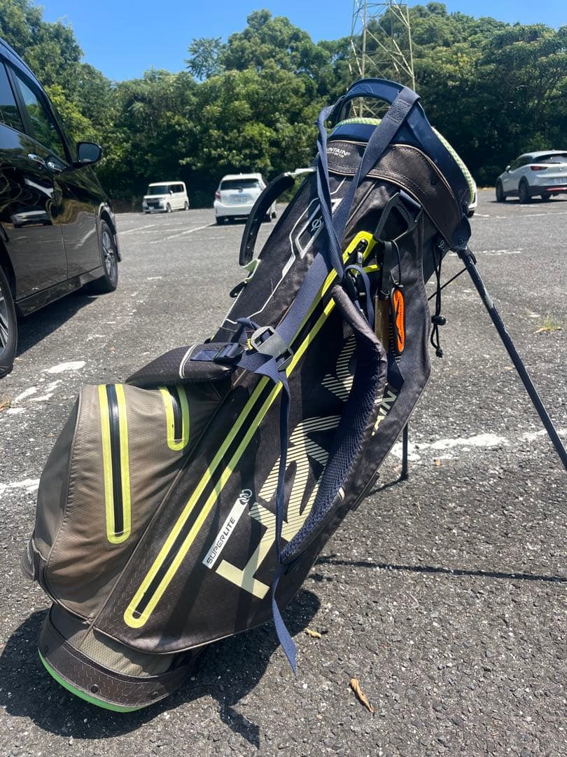 SUN MOUNTAIN キャディバッグ ブラック/グリーン