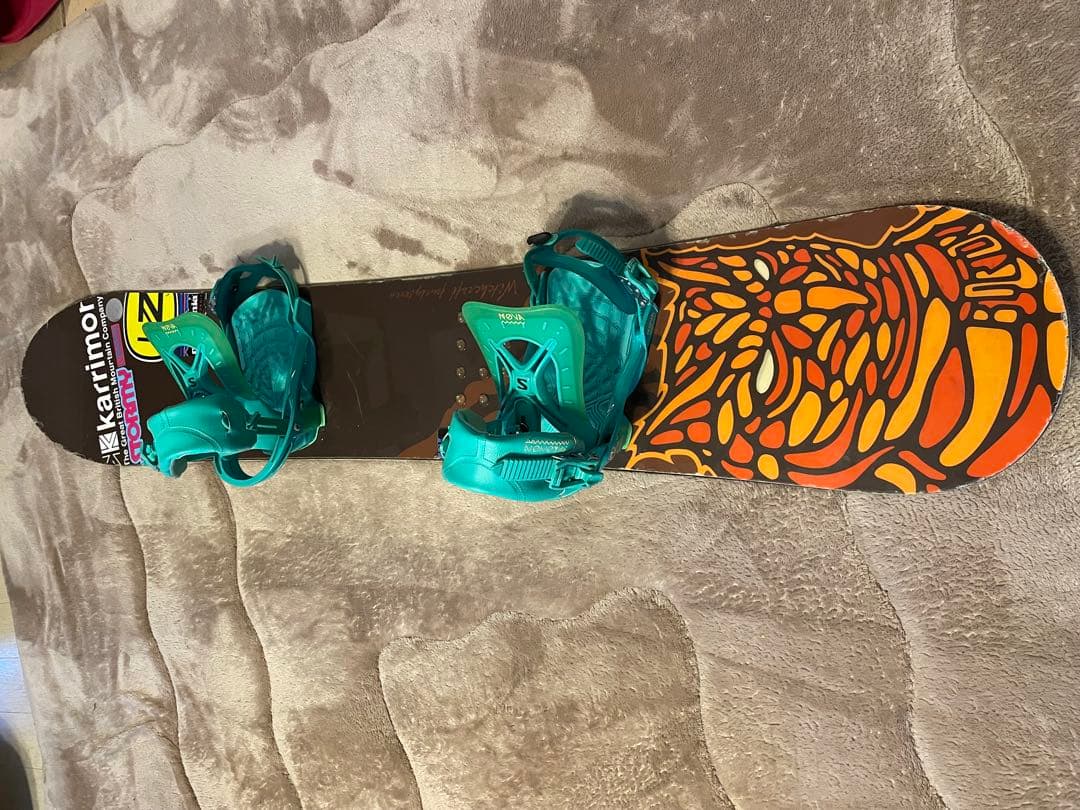 バートン⭐︎スノーボード板&ビンディングセット