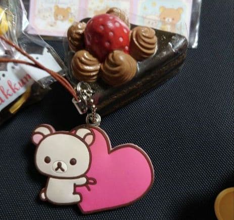 SAN-X リラックマ キイロイトリ エクレア スクイーズ コリラックマ ケーキ