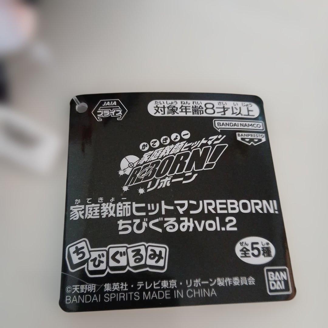 家庭教師ヒットマンREBORN! ちびぐるみvol.2 5種フィギュアケース付き