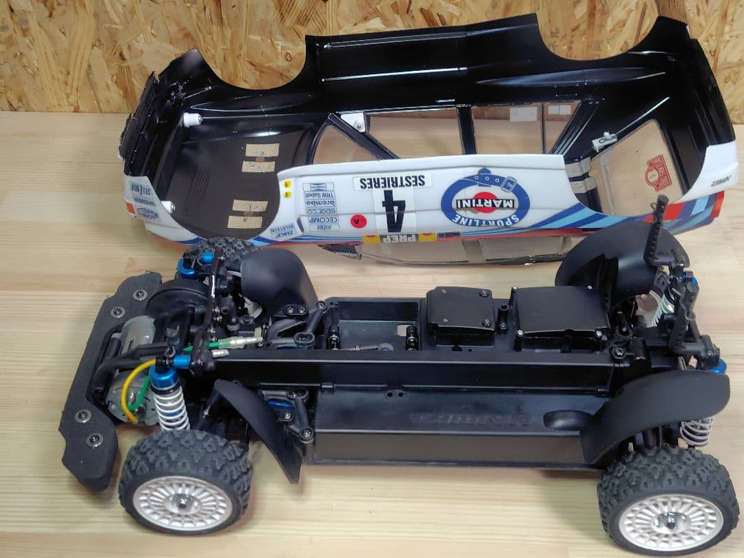 TOMO　XV-01 シャーシ ランチアデルタ オプション多数