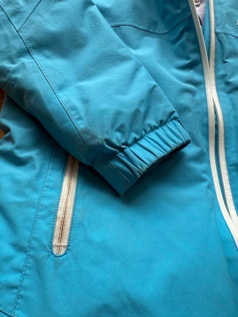 montbell 子ども用 スキーウェア 青　上下130