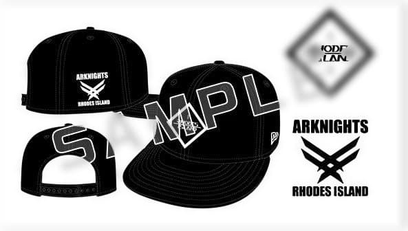 アークナイツ1周年記念グッズ（イラスト集、コラボキャップ、特製段ボール箱）