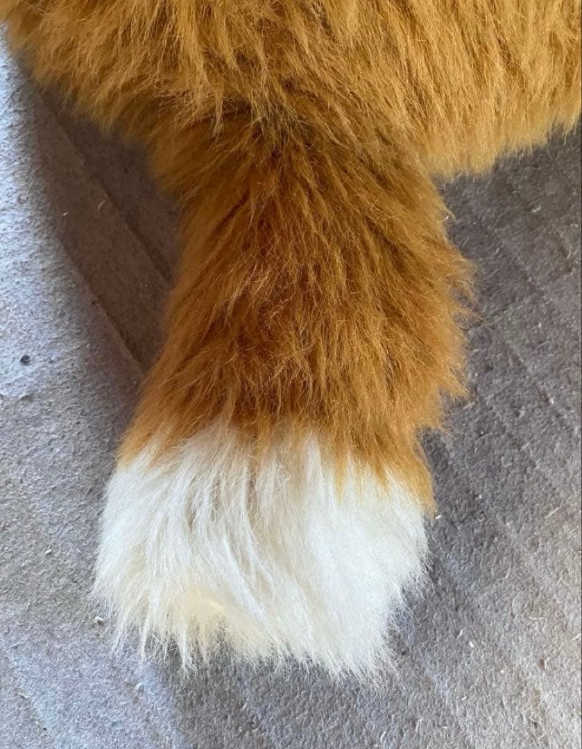 特大セントバーナードぬいぐるみ60センチ レトロ