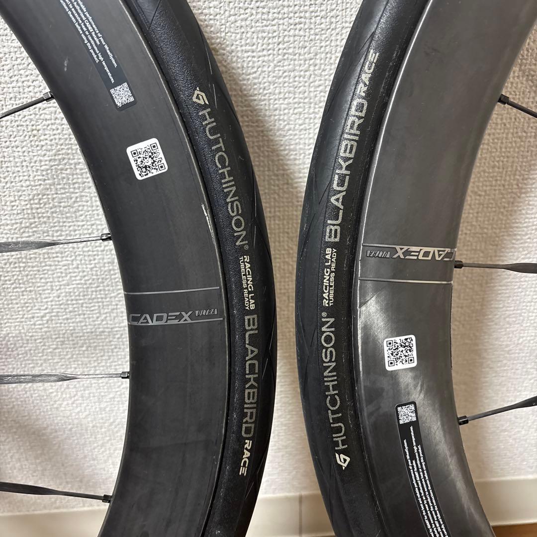 CADEX 50 ULTRA DISC TUBELESS 前後セット（タイヤ付）