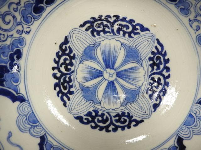 伊万里染付鉢　大明成化年製　MA341