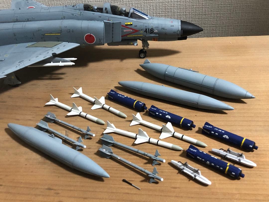航空自衛隊　F-4EJ改　プラモデル