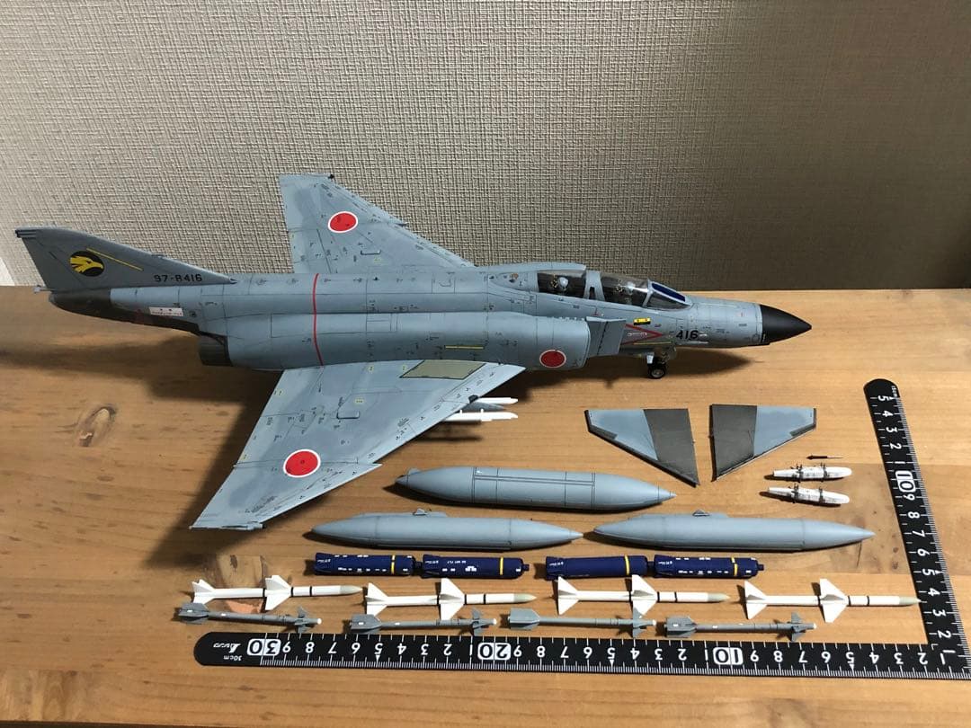 航空自衛隊　F-4EJ改　プラモデル
