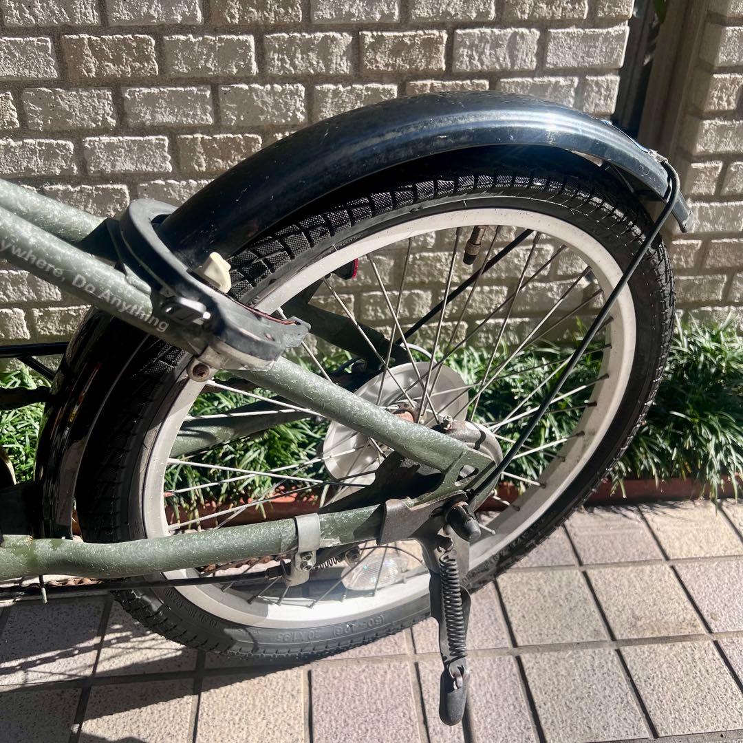 Jeep 折りたたみ自転車 オリーブグリーン　20インチ