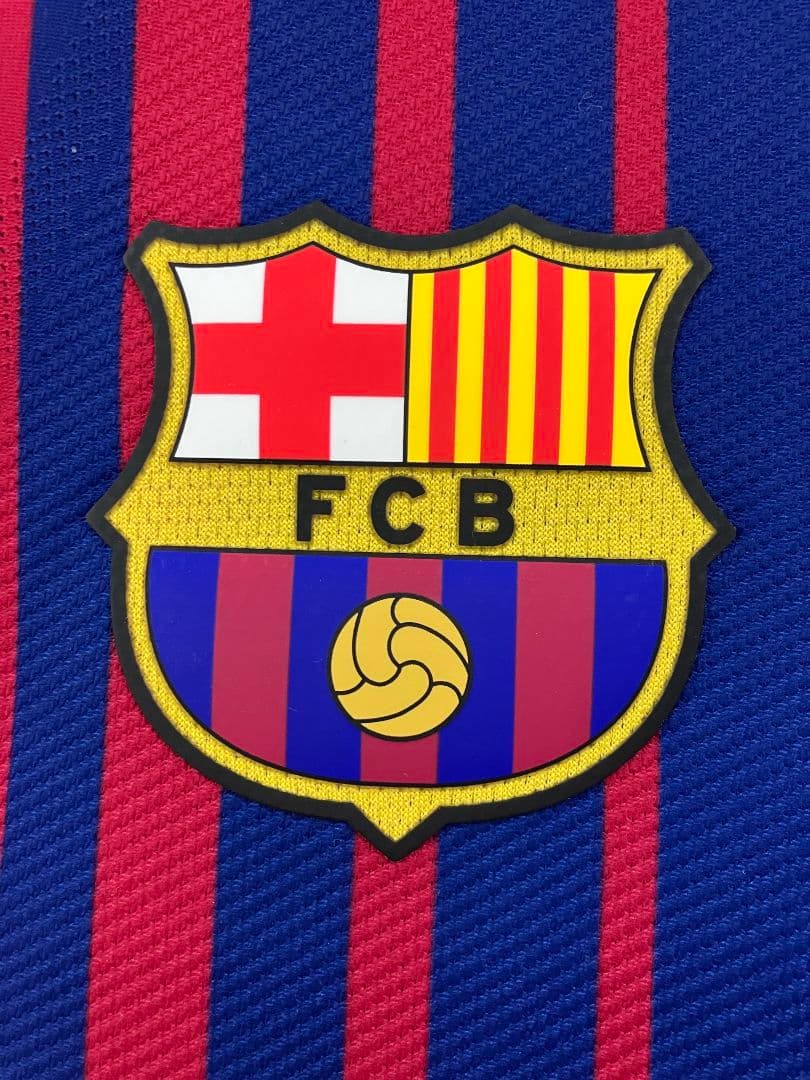 17-18 バルセロナ　イニエスタ　NIKEオフィシャル　オーセンユニフォーム