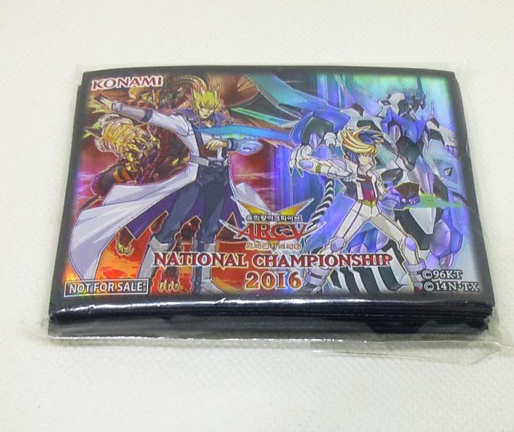 遊戯王 未使用40枚 ジャック＆ユーゴ スリーブ 韓国大会