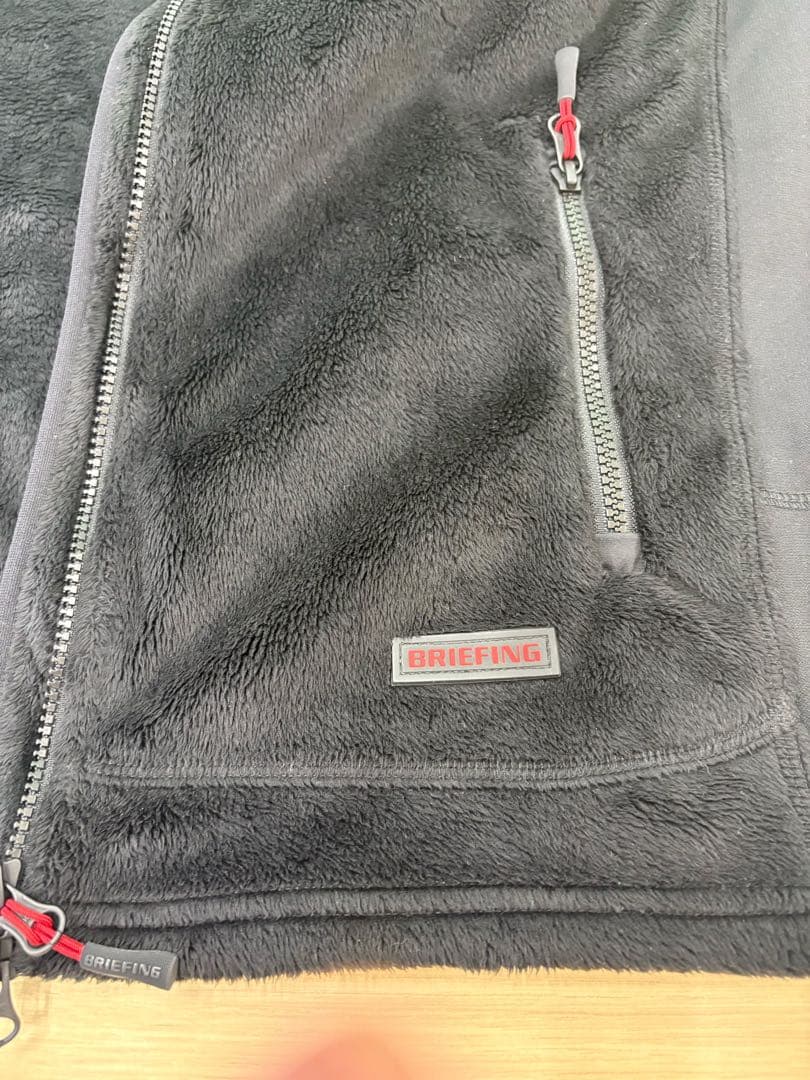 【美品】ＢＲＩＥＦＩＮＧ　ブリーフィング ゴルフ メンズ フリースベスト