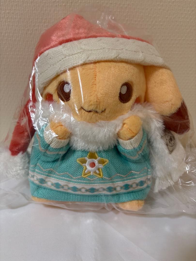 ポケモンセンター限定 　ピカチュウぬいぐるみ Christmas2024
