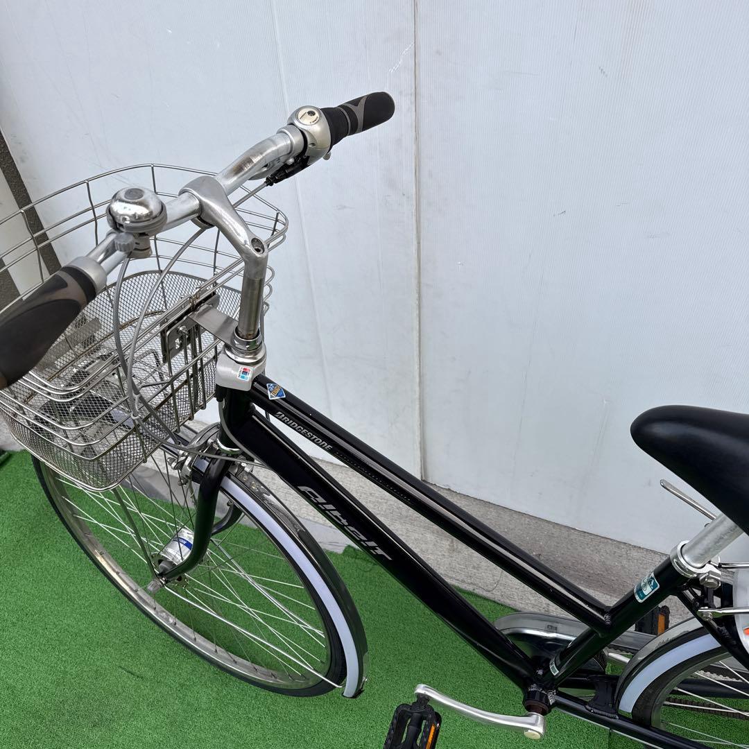 ブリヂストン アルベルト自転車 27インチ 内5速 オートライト ブラック
