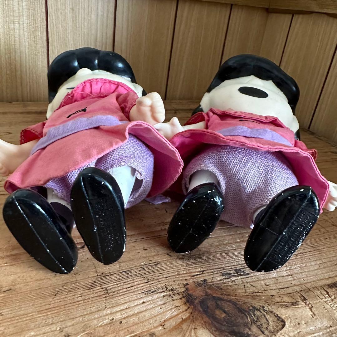 ヴィンテージ ポケットドール スヌーピー フィギュアセット 7体