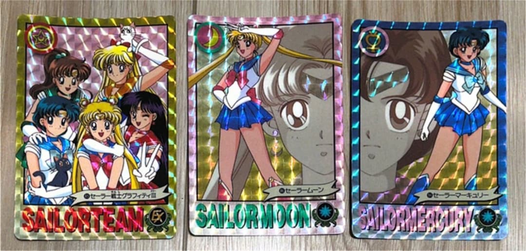②セーラームーンカード　カードダス　セーラームーンR