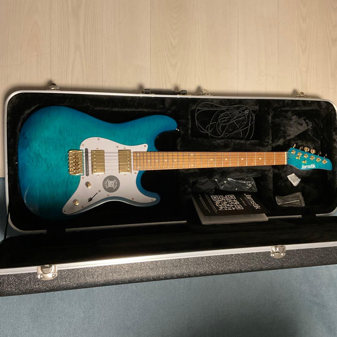 ギター Jamstik Deluxe MIDI Guitar Blue / Zivix