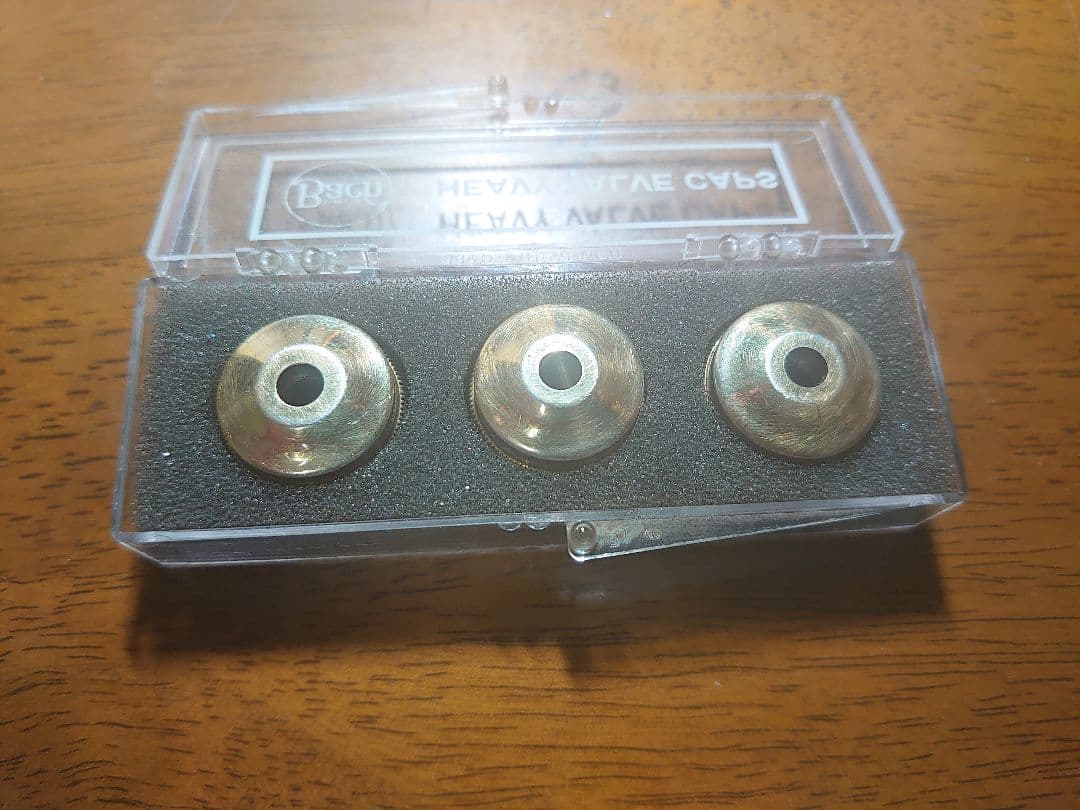 Bach トランペット用 ヘビーボトム キャップ 金メッキ（GP）