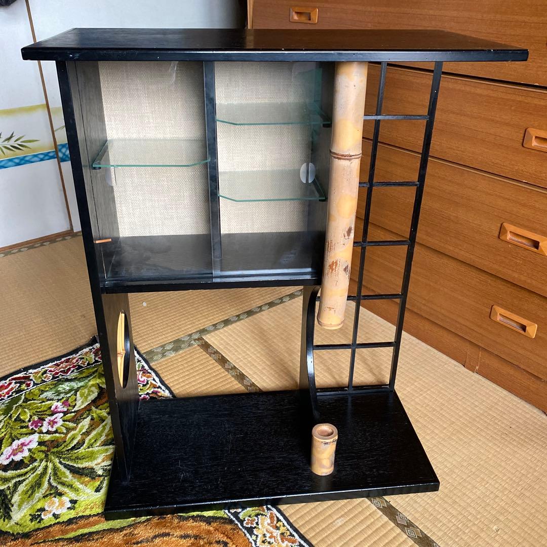 お値下げ中　★ 茶道具棚 茶棚 飾り棚 茶道 和家具　台子茶棚