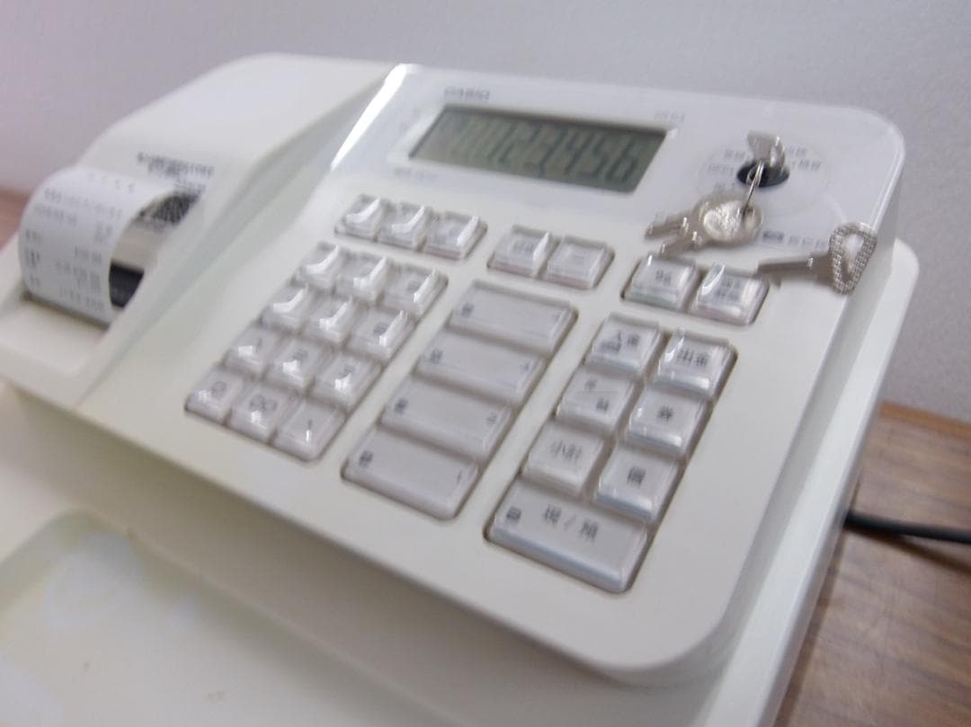 スマホと連携 CASIO SR-G3 インボイス対応 レジスター 250814