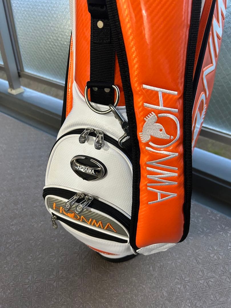 HONMA TOUR WORLD スタンド　キャディバッグ オレンジ　ホンマ