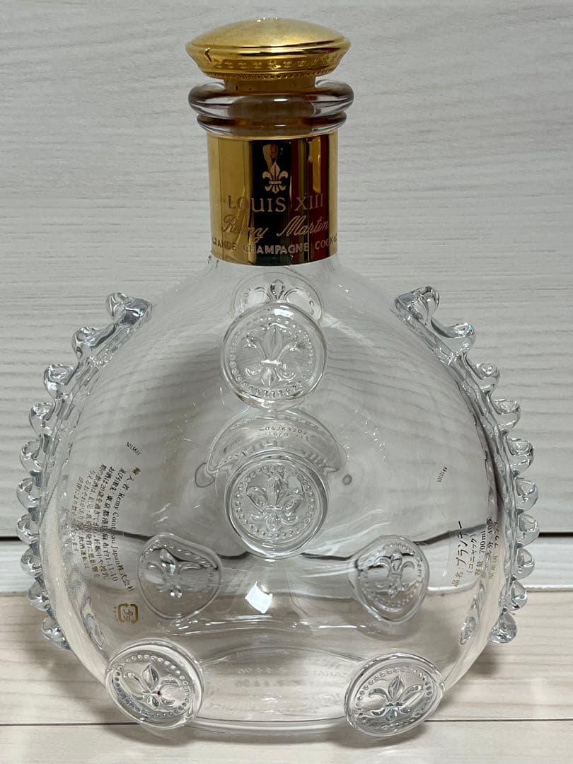 ◆訳あり◆ 希少 レミーマルタン ルイ13世 空瓶 バカラ 観音開き