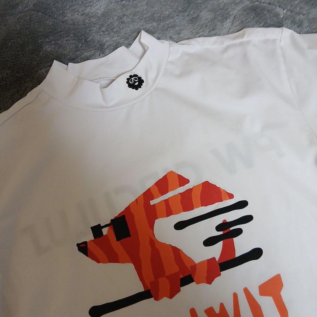 PW CIRCULUS メンズモックネックTシャツ