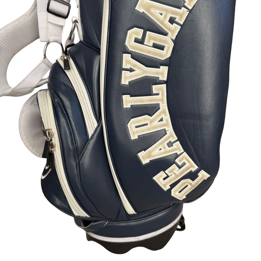 パーリーゲイツ キャディバッグ ネイビー 軽量 2WAY 希少 123-33