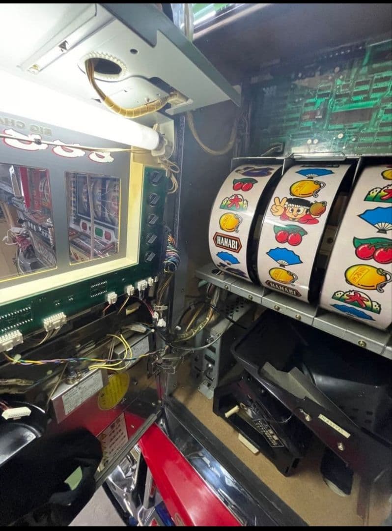 【動作良好 美品】大花火 スロットマシン レア 不要機 引取限定